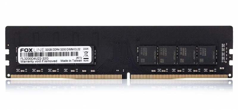 Оперативная память Foxline FL3200D4U22S-16G DDR4 2x16Gb 3200MHz