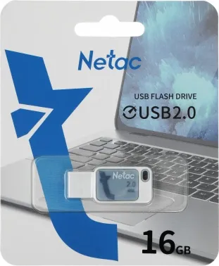   Netac 16Gb UA31 NT03UA31N-016G-20BL USB2.0 