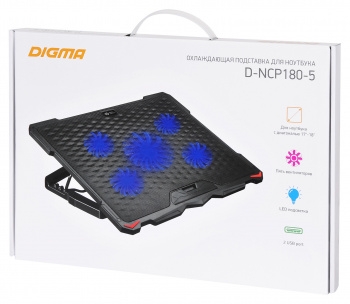    Digma D-NCP180-5 18415x295x25 2xUSB 5x 79/150FAN 850 