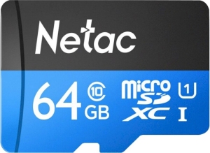   microSDHC 64GB Netac P500   ( SD ) 80MB/s