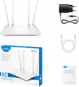  Cudy WR1200 AC1200 10/100BASE-TX 