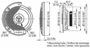   Kenwood KFC-S1366 260 89 4 13 (5) (.:2.)  