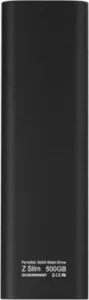  SSD  Netac 500Gb Z SLIM <NT01ZSLIM-500G-32BK> (USB3.2, up to 520/480MBs, 10029.5