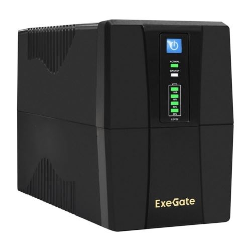 ИБП ExeGate Power Back BNB-1000.LED.AVR.4C13 <1000VA/550W, LED, AVR, 4*C13, Black>