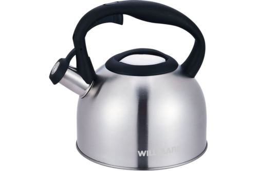 Чайник для плиты WILLMARK WTK-3229SS (2,5л, со свистком, техн. Easy spout open)Зеленый