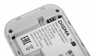  3G/4G Digma Mobile WiFi DMW1880 USB Wi-Fi Firewall +Router  