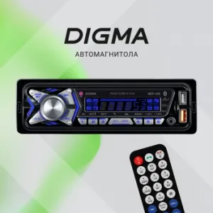  Digma MCP-455 1DIN 4x50 v5.0 USB 2.0 AUX 4 