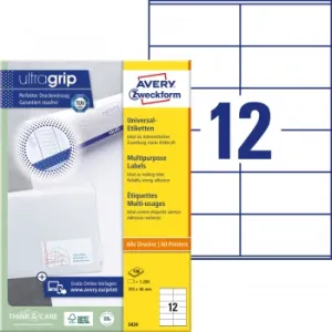  Avery Zweckform 3424 A4 105x48 12  /70/2/100./  . 