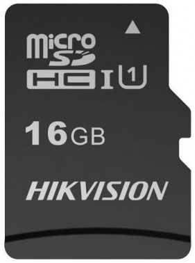 Флеш карта microSDHC 16GB Hikvision HS-TF-C1(STD)/16G/ZAZ01X00/OD <HS-TF-C1(STD)/16G/ZAZ01X00/OD>