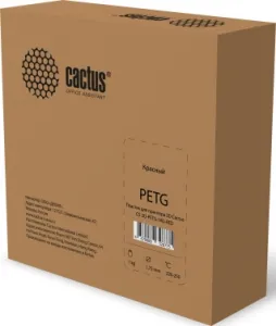    3D Cactus CS-3D-PETG-1KG-RED PETG d1.75 1 1.