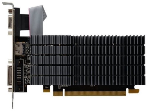  AFOX AF210-1024D2LG2 GEFORCE G210 1GB DDR2 64BIT DVI HDMI VGA LP HEATSINK RETAIL PACK