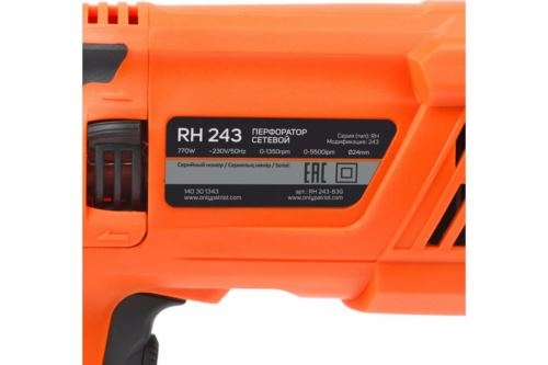  PATRIOT RH 243, SDS+,  770 , 2.6 , 3  , . 24, 