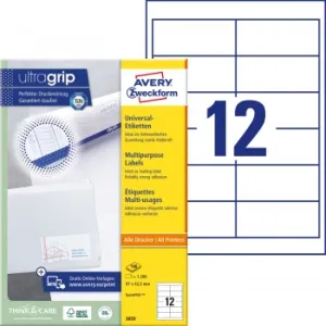  Avery Zweckform 3659 A4 97x42.3 12  /70/2/100./  . 