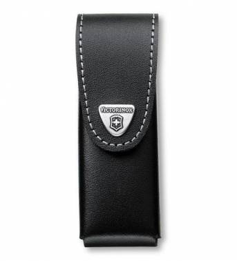 Чехол из нат.кожи Victorinox Leather Belt Pouch (4.0524.3) черный с застежкой на липучке без упаковк