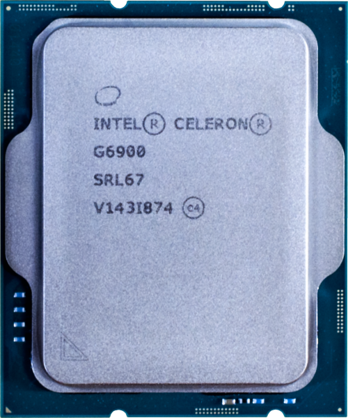 Процессор Intel Celeron G6900 (3.4GHz, 4MB, LGA1700) tray