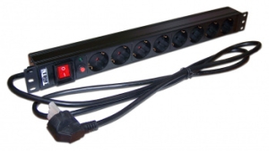    Lanmaster TWT-PDU19-16A8P-3.0 .. 8xSchuko  16A C14 3