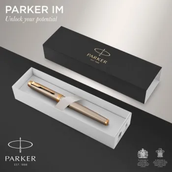   Parker IM Core F321 (1931649) Brushed Metal GT F    ..