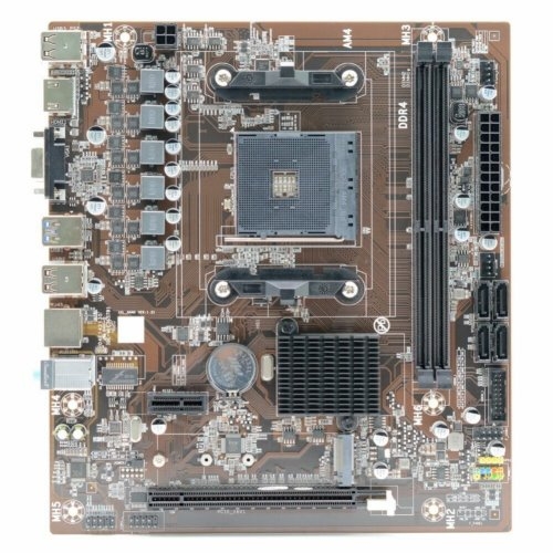 Материнская плата AFox B450D4-MA-V4 Socket AM4