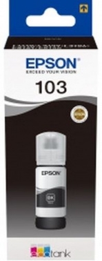 Чернила Epson 103BK C13T00S14A черный (65мл) для Epson L3100/3110/3150