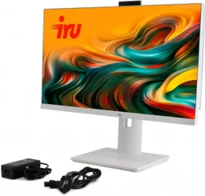  IRU Tactio 23.8 Full HD i3 1215U (1.2) 8Gb SSD256Gb CR noOS GbitEth WiFi BT 120W Cam 