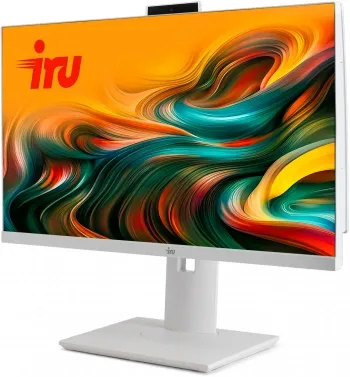  IRU Tactio 23.8 Full HD i3 1215U (1.2) 8Gb SSD256Gb CR noOS GbitEth WiFi BT 120W Cam 