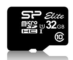 Флеш карта microSDHC 32Gb Class10 Silicon Power SP032GBSTHBU1V10-SP + adapter