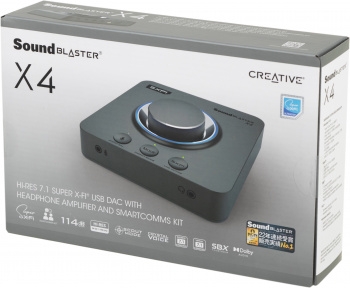   Creative USB Sound Blaster X 4 WW (SB-Axx1) 7.1 Ret