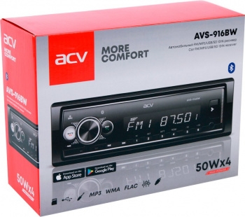  ACV AVS-916BW 1DIN 4x50
